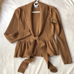 Front Tie Sweater